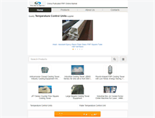 Tablet Screenshot of closedcoolingtowers.com